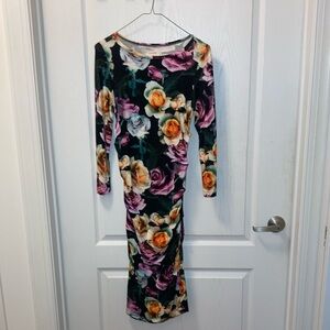 Floral Long Sleeve Dress